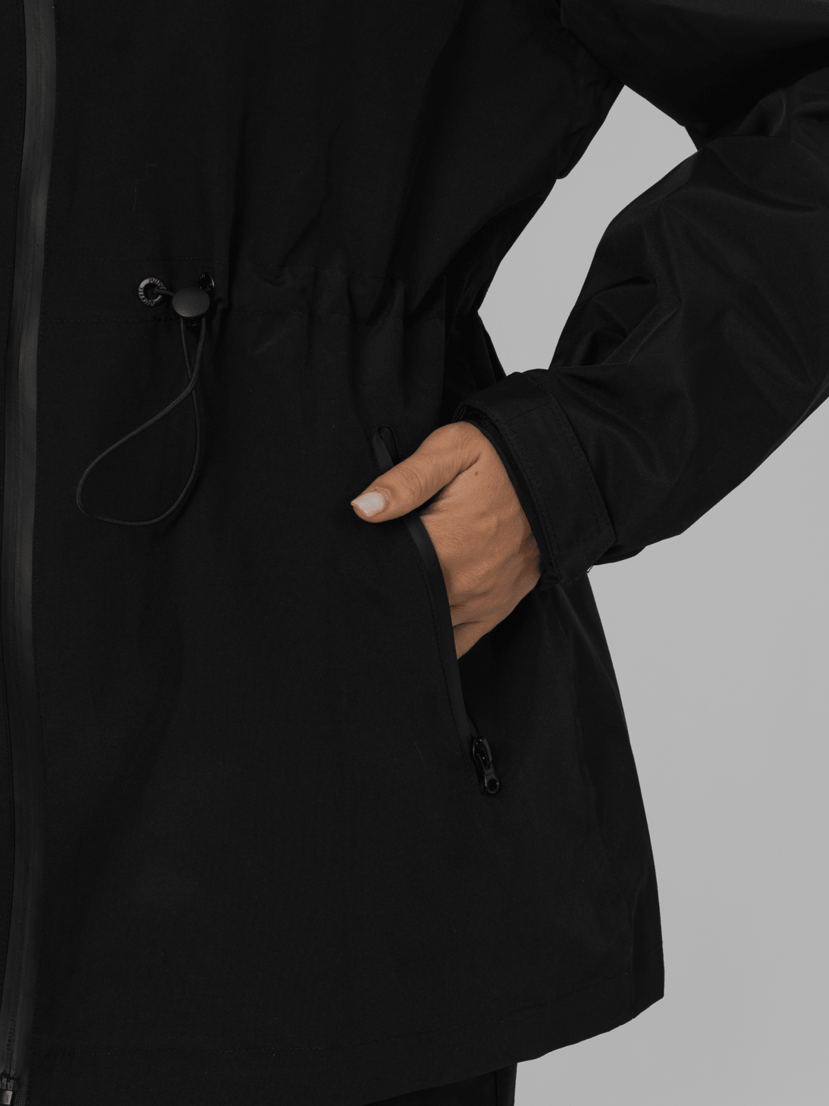 PUFFLT Pro Seam-Taped Full Zip Rain Jacket