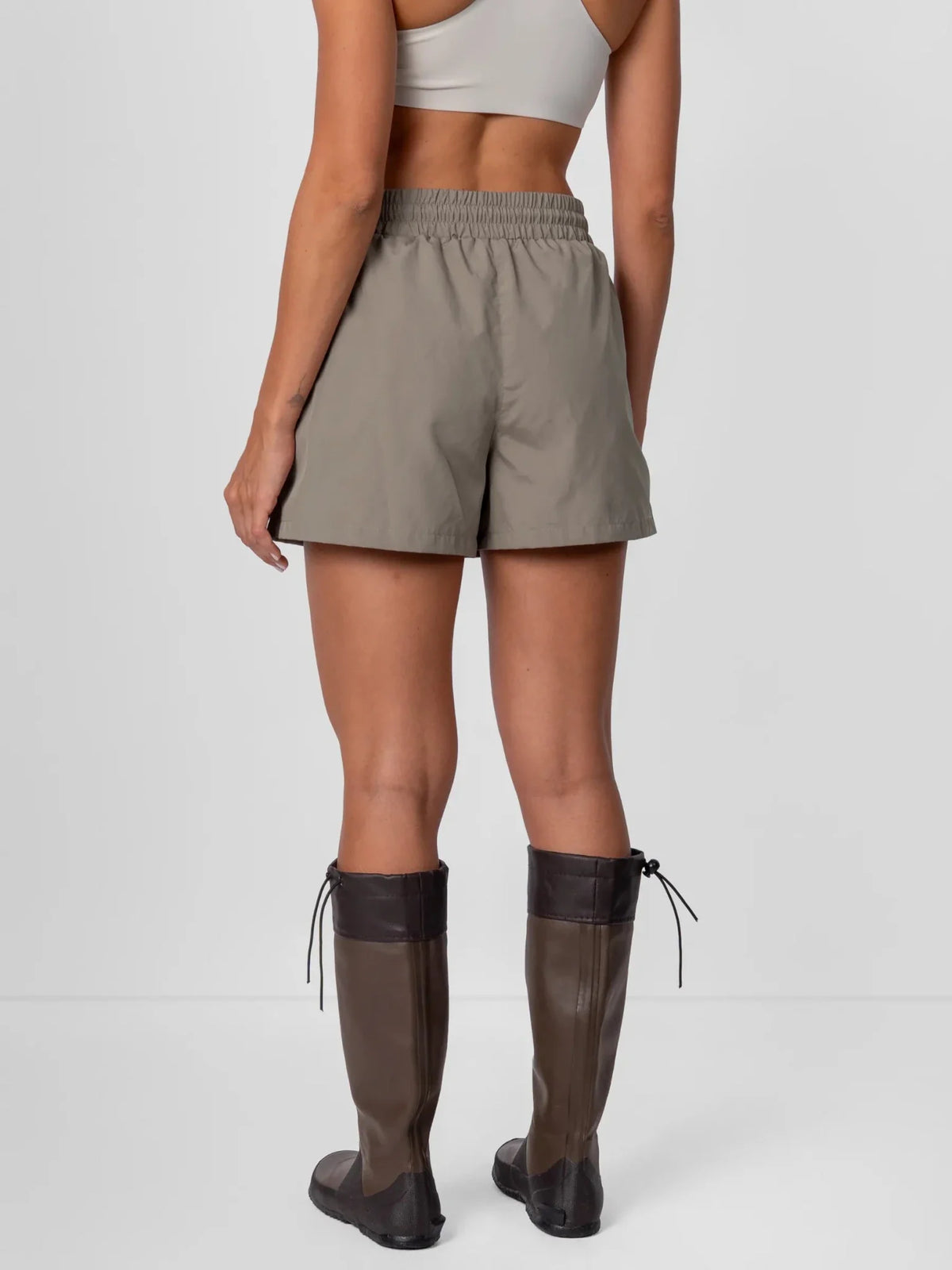 PUFFLT Waterproof Drawstring 2-IN-1 Shorts