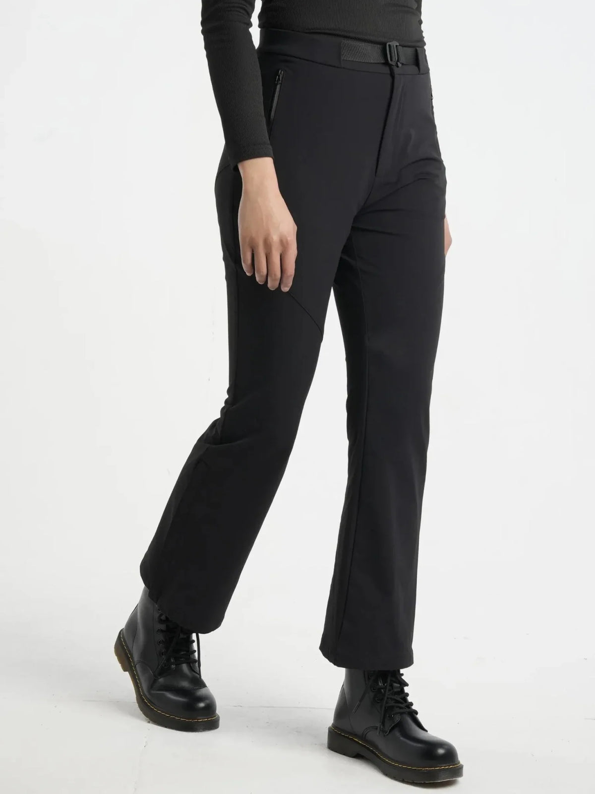PUFFLT Waterproof Slim Fit Flared Pants