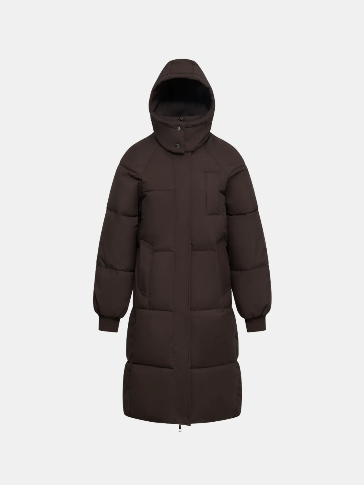 PUFFLT Long Hooded Puffer Jacket