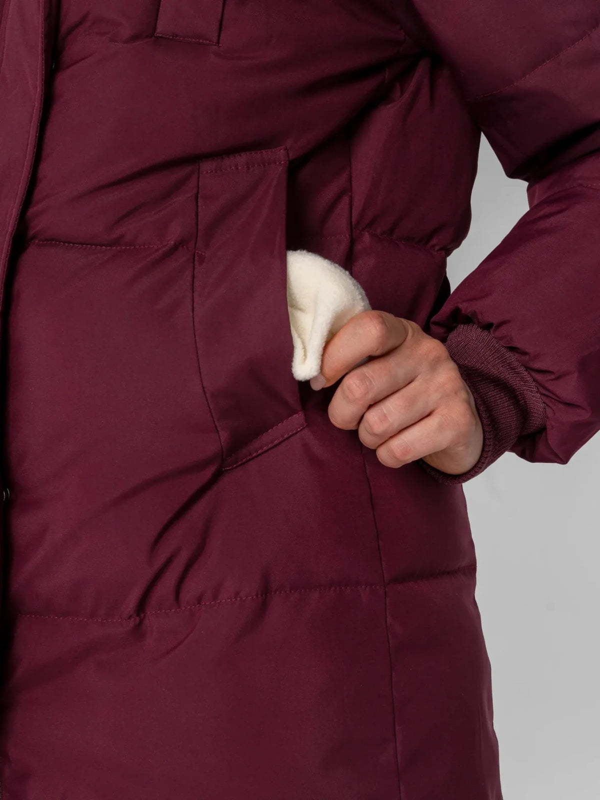 PUFFLT Long Hooded Puffer Jacket