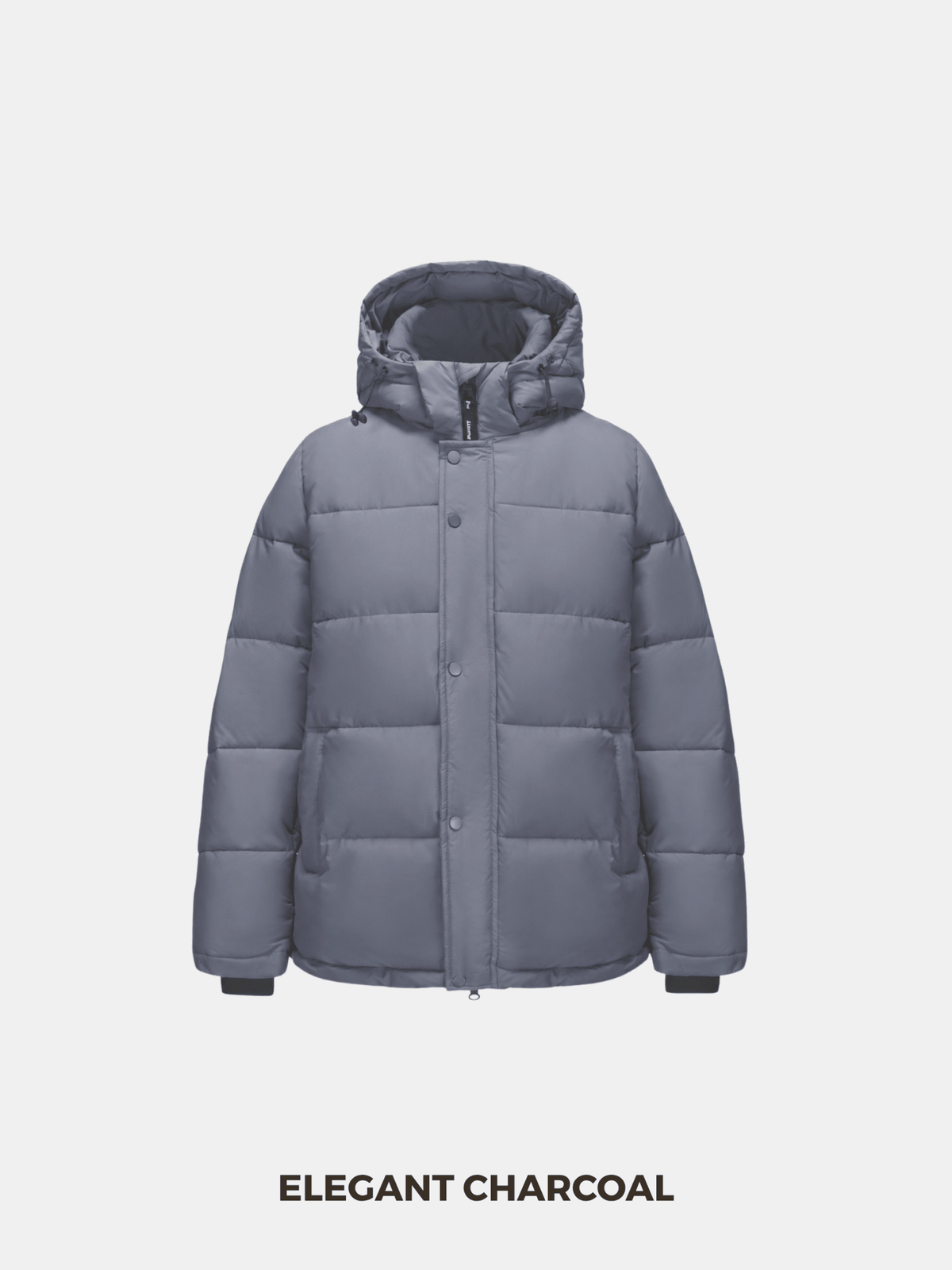 PUFFLT Men's Detachable-Hooded Puffer Jacket
