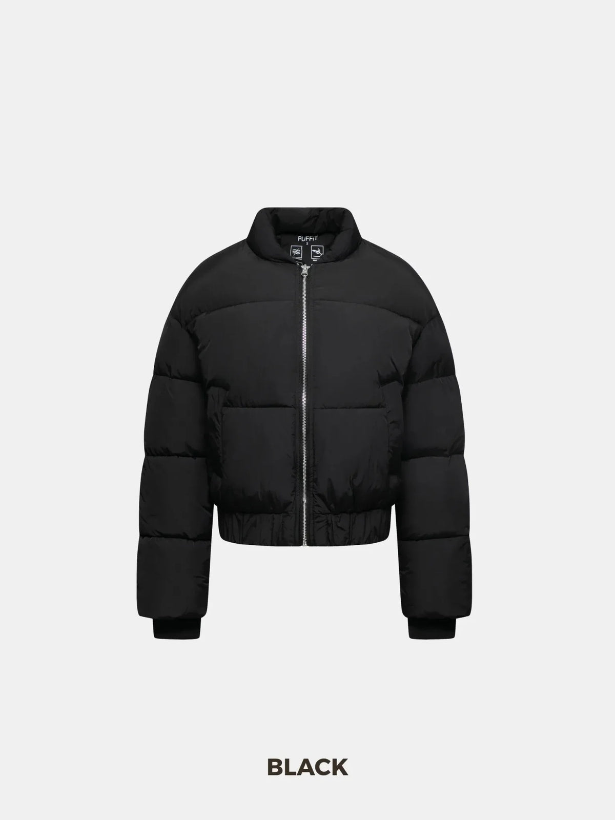 PUFFLT Metal Zip Puffer Bomber