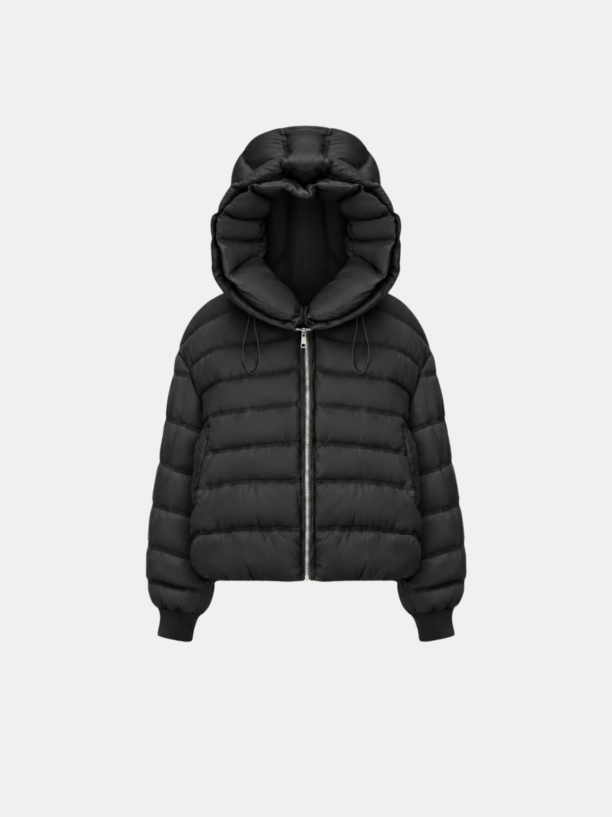 PUFFLT Oversized Hood Short Puffer Jacket