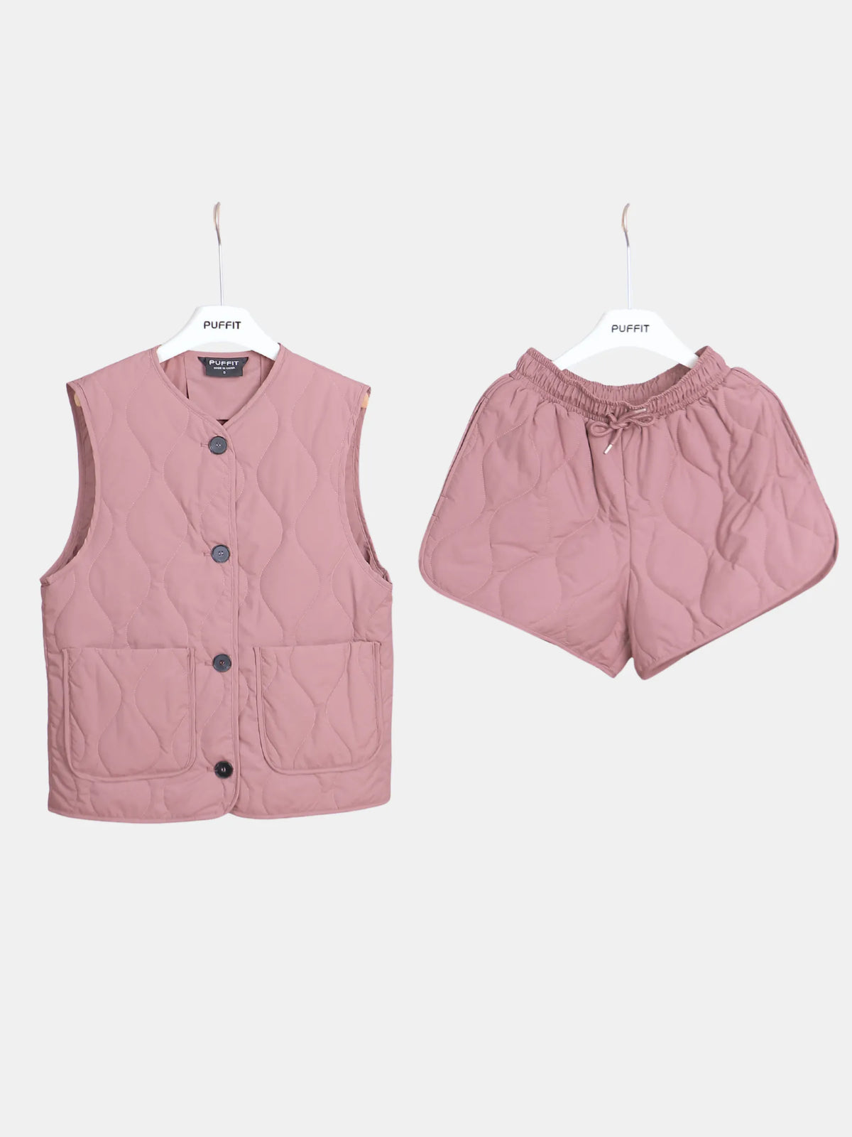 PUFFLT Quilted Puffer Co-ord