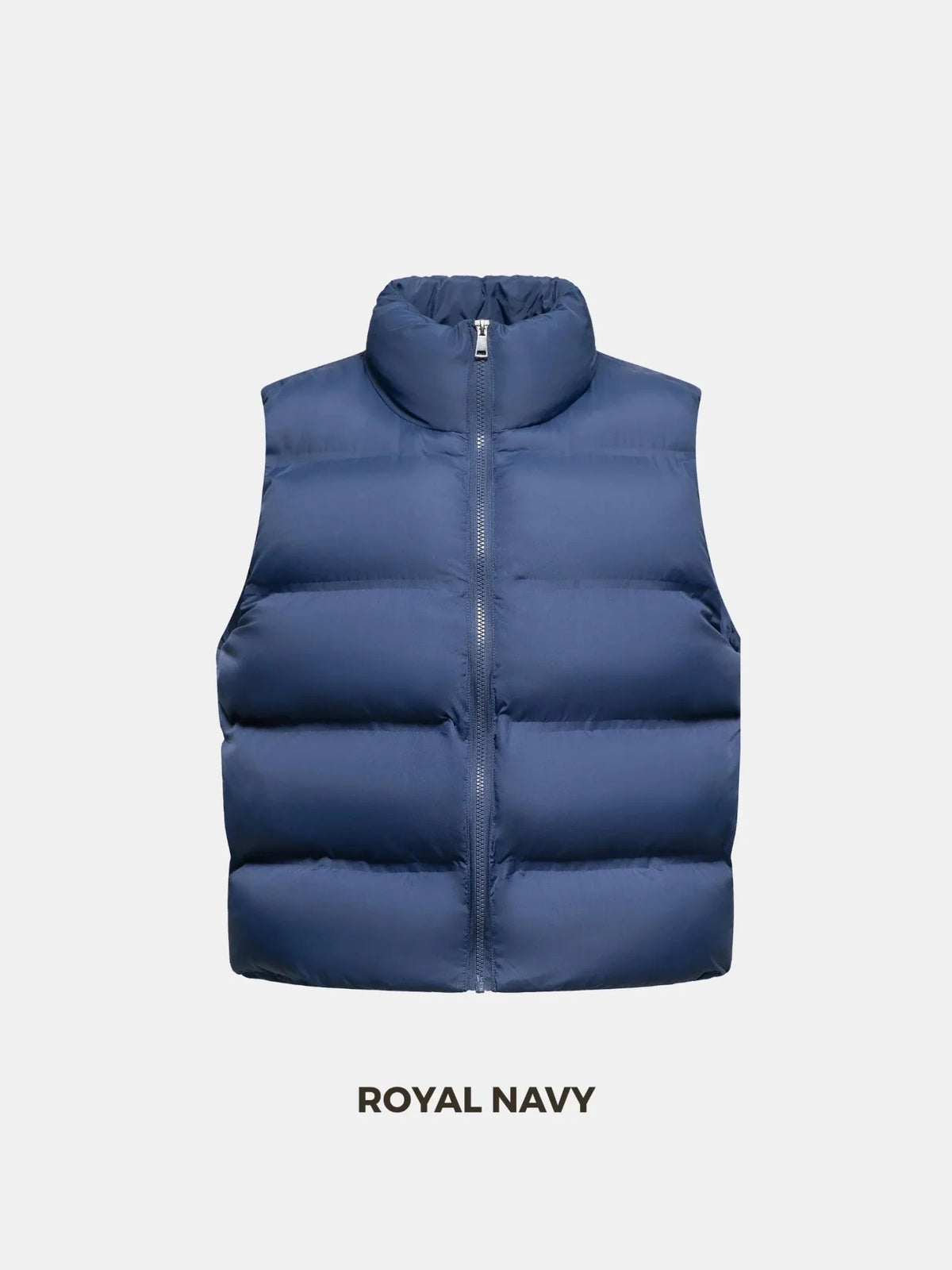 PUFFLT Taped Seams Funnel Neck Puffer Gilet
